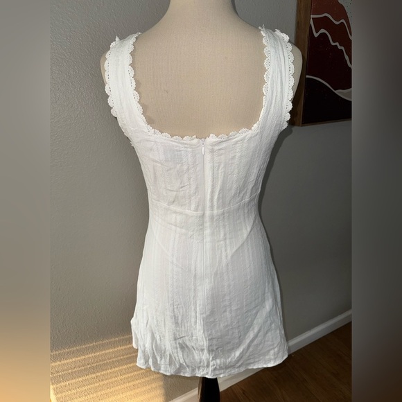 Princess Polly Dasha Mini Dress White size 6 - Picture 9 of 11